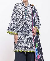 Bonanza Black/Off White Karandi Suit- Pakistani Winter Dress