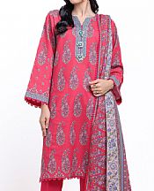 Bonanza Dark Pink Karandi Suit- Pakistani Winter Clothing