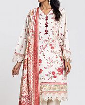 Bonanza Off White Cross Hatch Suit- Pakistani Winter Clothing
