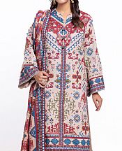 Bonanza Beige Khaddar Suit (2 pcs)- Pakistani Winter Clothing