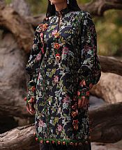 Bonanza Black Lawn Suit (2 pcs)- Pakistani Designer Lawn Suits