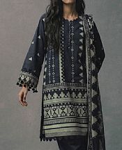 Bonanza Black Lawn Suit- Pakistani Designer Lawn Suits