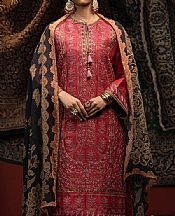 Bonanza Faded Red Cambric Suit- Pakistani Designer Lawn Suits