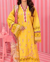 Bonanza Golden Yellow Cambric Suit- Pakistani Designer Lawn Suits