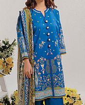 Bonanza Royal Blue Lawn Suit- Pakistani Lawn Dress