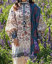 Bonanza Off White Lawn Suit- Pakistani Lawn Dress