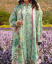 Bonanza Light Green Lawn Suit- Pakistani Designer Lawn Suits