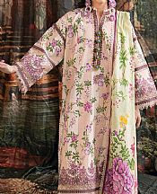 Bonanza Oyster Pink Lawn Suit- Pakistani Designer Lawn Suits