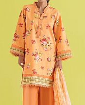 Bonanza Orange Lawn Suit- Pakistani Lawn Dress