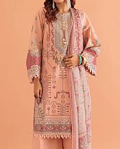 Bonanza Peach Lawn Suit- Pakistani Designer Lawn Suits
