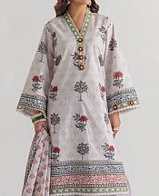 Bonanza Light Grey Lawn Suit- Pakistani Lawn Dress