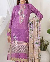 Mauve Lawn Suit (2 Pcs)- Pakistani Lawn Dress