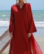 Scarlet Lawn Suit