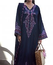 Navy Lawn Suit
