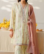 Pastel Green Lawn Suit