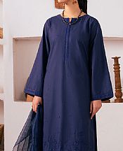 Oxford Blue Cotton Suit