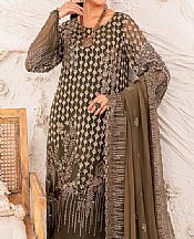 Old Copper Chiffon Suit