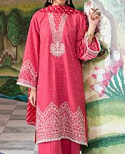 Cross Stitch Brink Pink Lawn Suit- Pakistani Designer Lawn Suits