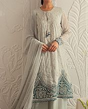 Cross Stitch Light Turquoise Chiffon Suit- Pakistani Chiffon Dress