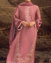Cross Stitch Tea Pink Cotton Suit- Pakistani Winter Dress