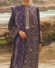 Cross Stitch Dark Grey Cotton Suit- Pakistani Winter Clothing