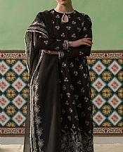 Cross Stitch Black Lawn Suit- Pakistani Designer Lawn Suits
