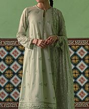Cross Stitch Pistachio Green Lawn Suit- Pakistani Lawn Dress