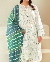Cross Stitch Off-white Lawn Suit- Pakistani Lawn Dress