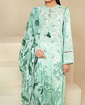 Cross Stitch Sea Green Lawn Suit- Pakistani Designer Lawn Suits