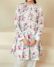Cross Stitch Off-white Lawn Suit (2 Pcs)- Pakistani Lawn Dress