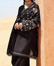 Cross Stitch Black Lawn Suit- Pakistani Designer Lawn Suits
