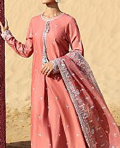 Cross Stitch Tea Pink Lawn Suit- Pakistani Designer Lawn Suits