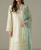 Cross Stitch Off-white Lawn Suit- Pakistani Lawn Dress