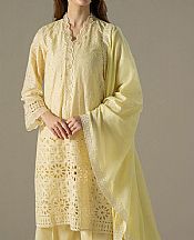 Cross Stitch Yellow Lawn Suit- Pakistani Designer Lawn Suits