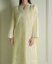 Cross Stitch Lime Green Lawn Suit- Pakistani Lawn Dress