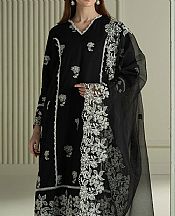 Cross Stitch Black Lawn Suit- Pakistani Designer Lawn Suits
