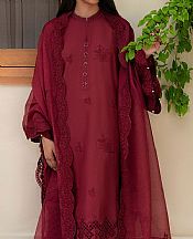 Maroon Lawn Suit