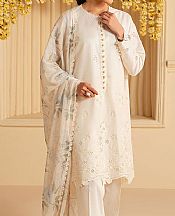 Cross Stitch White Lawn Suit- Pakistani Designer Lawn Suits