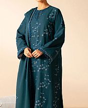 Cross Stitch Teal Lawn Suit- Pakistani Lawn Dress