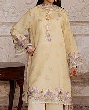 Cross Stitch Ivory Jacquard Suit- Pakistani Lawn Dress