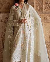 Cross Stitch Off-white Lawn Suit- Pakistani Designer Lawn Suits