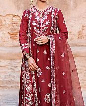Cross Stitch Scarlet Lawn Suit- Pakistani Designer Lawn Suits