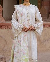 Cross Stitch Ivory Lawn Suit- Pakistani Lawn Dress