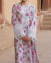 Cross Stitch Grey/Pink Lawn Suit- Pakistani Designer Lawn Suits