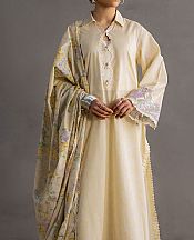 Cross Stitch Tan Lawn Suit- Pakistani Designer Lawn Suits