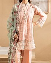 Pink/Mint Lawn Suit