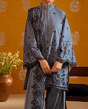 Cross Stitch Cadet Blue Lawn Suit- Pakistani Designer Lawn Suits