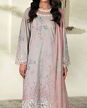 Cross Stitch Light Grey Lawn Suit- Pakistani Lawn Dress