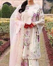 Cross Stitch Off-white Lawn Suit- Pakistani Designer Lawn Suits