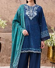 Cross Stitch Navy Blue Lawn Suit- Pakistani Designer Lawn Suits